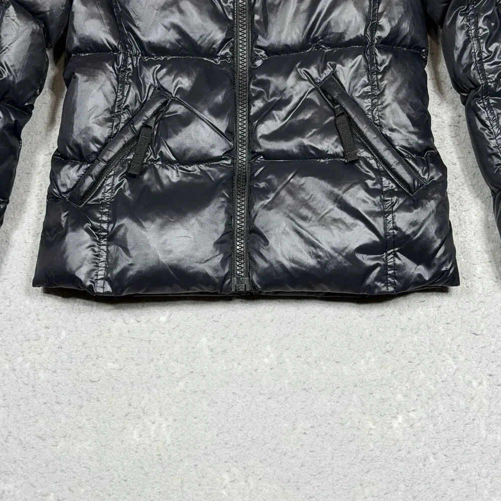 S13 SAM New York Down Puffer Mogul Jacket Girl’s Size Medium Black $180 NO HOOD
